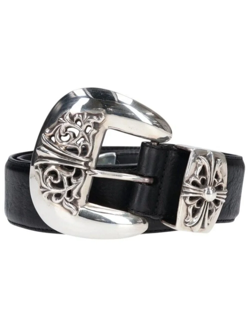 Chrome Hearts Classic PC Leather Belt 32